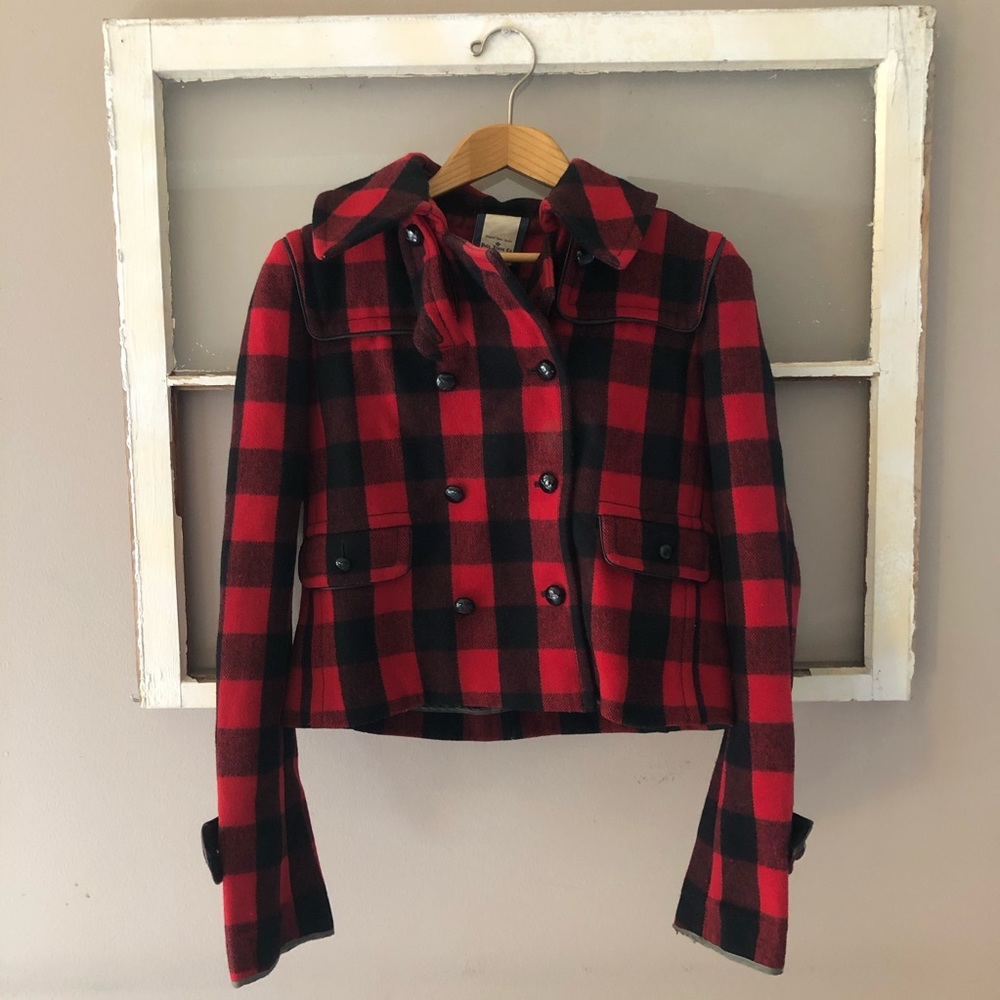 VINTAGE Polo Jeans Co Ralph Lauren Plaid Jacket